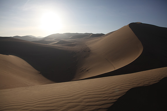 Désert de Gobi en Chine