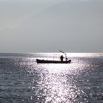 Le pêcheur inattendu.