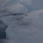 Voici ce que l'on découvre lorsque l'on arrive au-dessus du Svalbard début février.