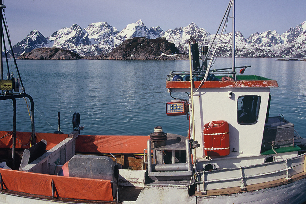 Lofoten fishing boat