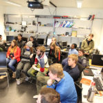 Premier cours dans l'observatoire concernant l'étude des aurores boréales