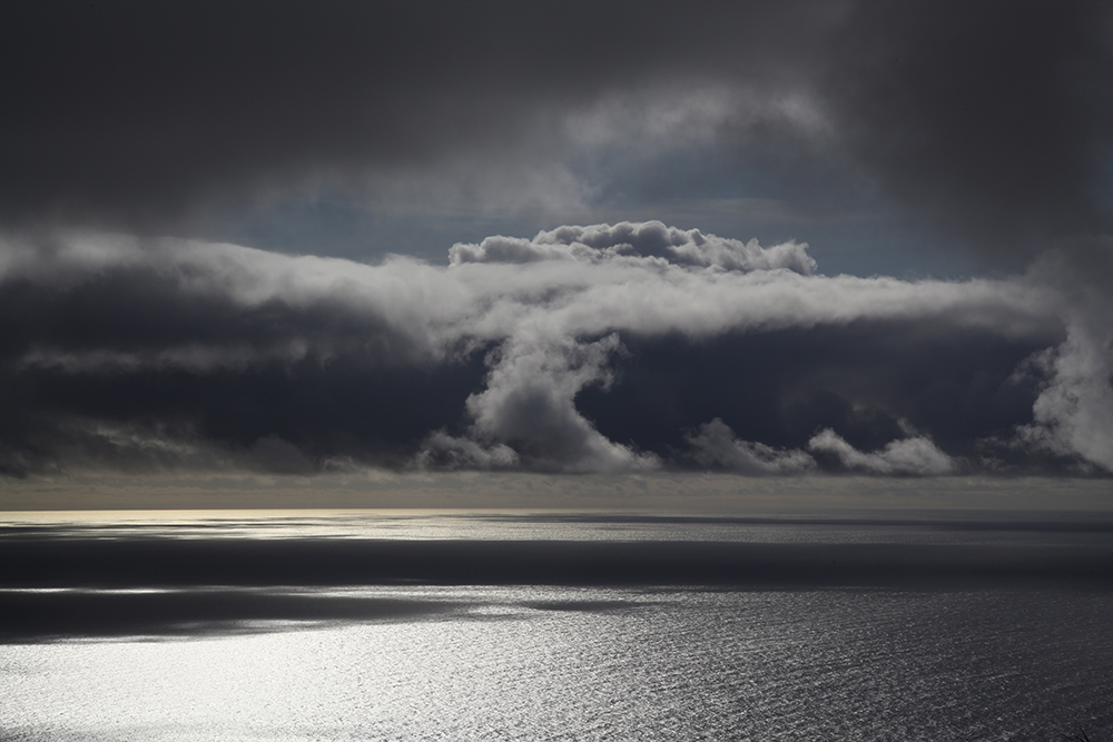 Sur les Açores, le jeu entre le soleil et les nuages est magnifique