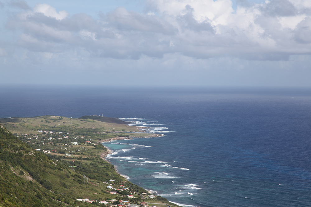 From the top of La Désirade